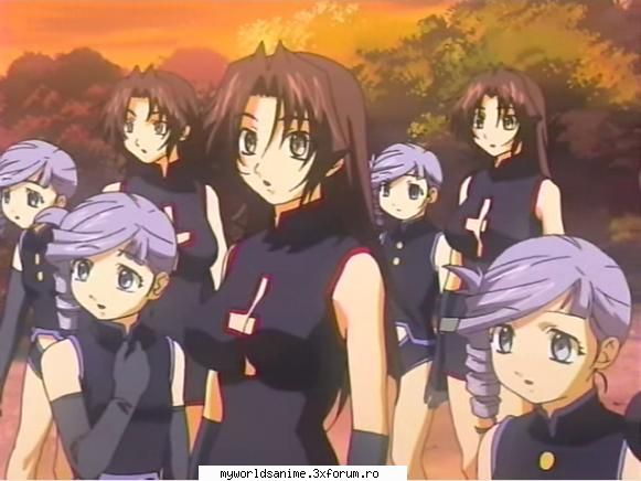 Clones of Ec & Lumi - Jigoku-Girl - Kiddy Grade