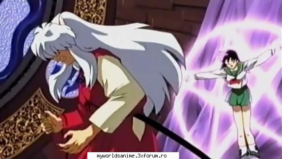 Inuyasha - tare "catelusul"hahahaha imi place cand ii spune - Inuyasha