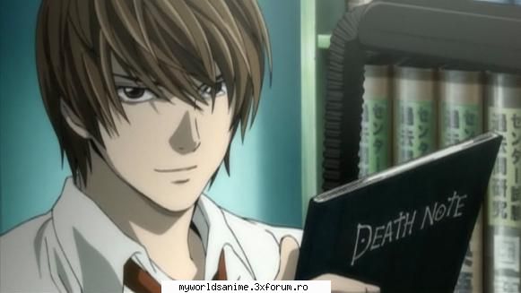 KIRA - OMFG...IL ADOOOOOR PE LIGHT - DEath Note