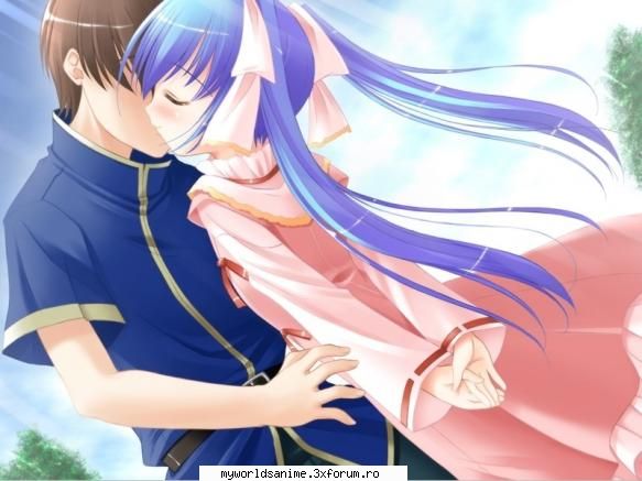 Kiss ... magic kiss - Jigoku-Girl - Anime kiss