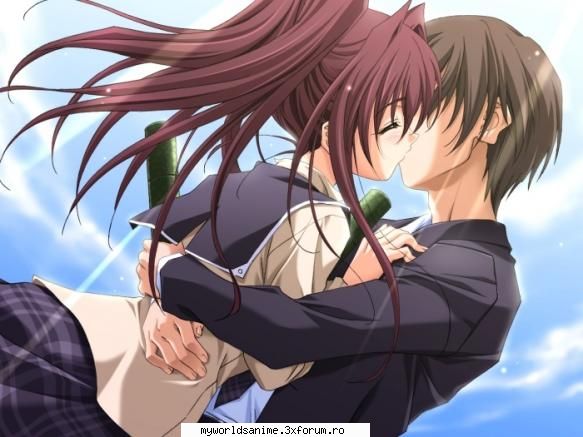 Kiss ... magic kiss - Jigoku-Girl - Anime kiss
